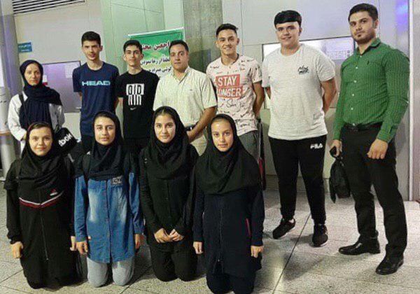 پیروزی دختران و پسران ایرانی مقابل رقبا