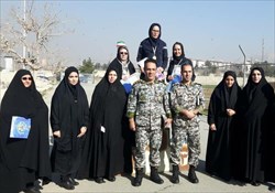 دو و میدانی بانوان قهرمانی آجا