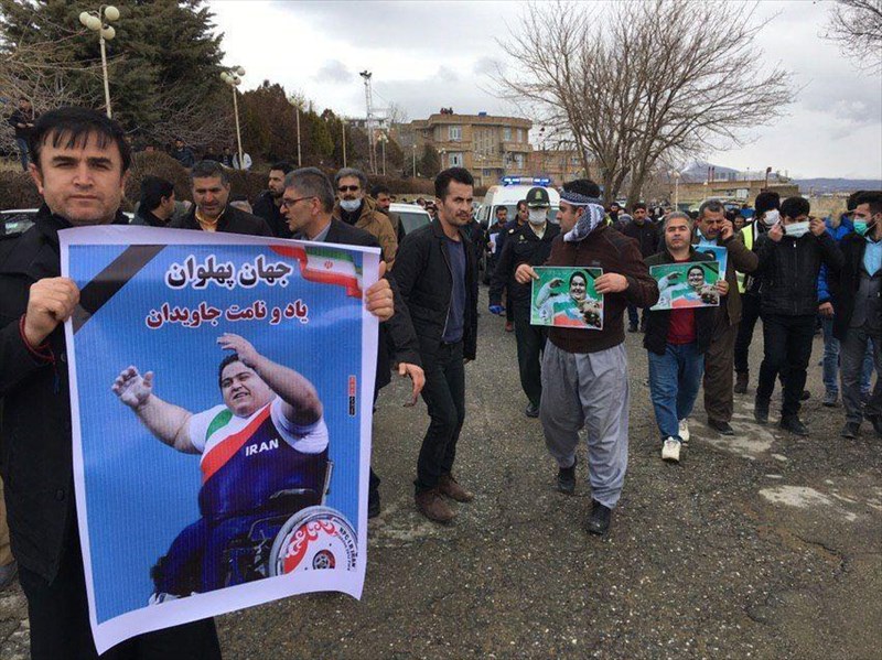 مراسم تشییع پیکر «سیامند رحمان» برگزار شد