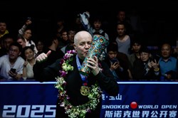جان هیگینز اسکاتلندی  قهرمان ششمین دوره مسابقات اسنوکر آزاد جهانی جام Weide 2025 شد  