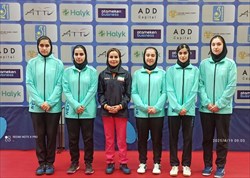 قطعی شدن قهرمانی دختران پینگ‌پنگ‌باز ایران در آسیای میانه/ صعود جوانان به فینال قهرمانی آسیا
