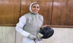 حذف دختر شمشیرباز ایران از قهرمانی جهان بدون پیروزی!