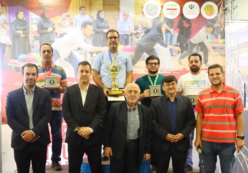 قهرمانی محمود عبدالهی در بولینگ جام رسانه آقایان