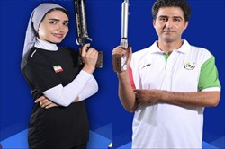 تیم میکس تپانچه ایران به مدال برنز آسیا رسید/ تیم فروغی و یاسی یازدهم شد