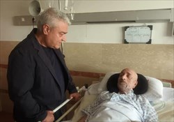 عیادت رئیس فدراسیون بولینگ و بیلیارد از پیشکسوت رسانه‌ ورزشی