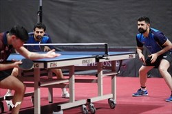 تیم دوبل برادران عالمیان نایب قهرمان مسابقات تنیس روی میز فیدر چک شد