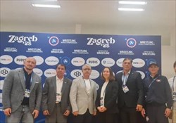 حضور پررنگ دکتر افتخاری در نشست ورزش‌های دانشگاهی زاگرب