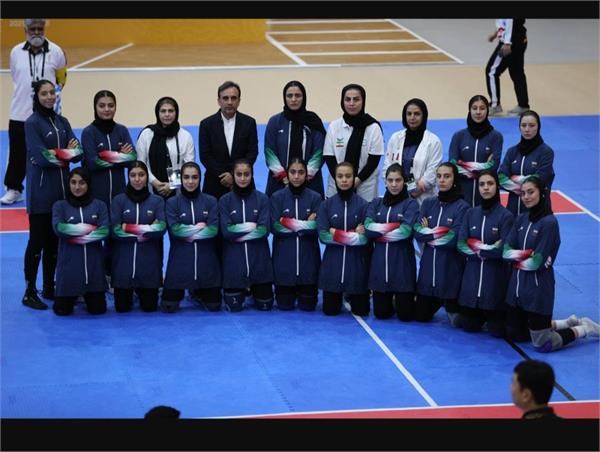 دختران کبدی کار به مدال نقره رسیدند