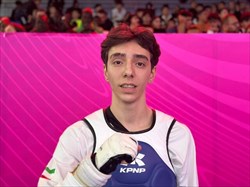 حاجی موسایی نایب قهرمان تکواندوی جهان شد