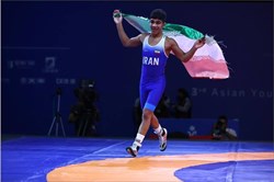 بازی های آسیایی جوانان بحرین ۲۰۲۵؛ طهماسبی اولین طلای کشتی ایران را دشت کرد