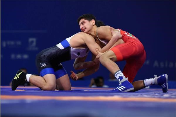 بازی های آسیایی جوانان بحرین ۲۰۲۵؛ نقره کشتی آزاد از آن الهی شد