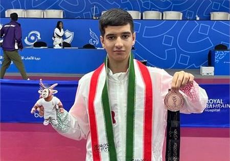 بازی های آسیایی جوانان بحرین ۲۰۲۵؛ فرجی به برنز تنیس روی میز بسنده کرد