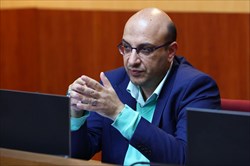 حضور دبیرکل کمیته ملی المپیک در جمع خبرنگاران پس از پنجاه و هفتمین نشست اعضای هیئت اجرایی 