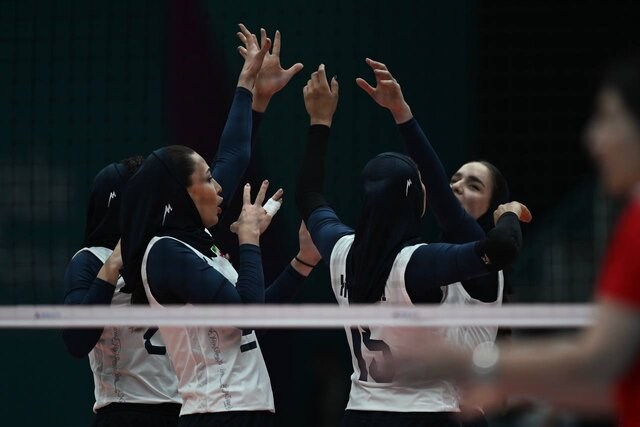 برنز بازی‌های ریاض بر گردن دختران والیبال ایران