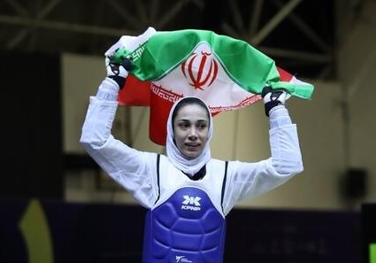 ساینا کریمی تکواندو ایران را طلایی کرد؛ یازدهمین طلا برای ورزش ایران