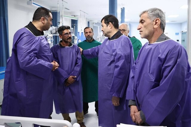 عیادت وزیر ورزش از دختر موتورسوار/ دستور دنیامالی به فدراسیون پزشکی و صندوق قهرمانان