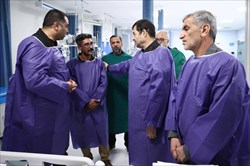 عیادت وزیر ورزش از دختر موتورسوار/ دستور دنیامالی به فدراسیون پزشکی و صندوق قهرمانان