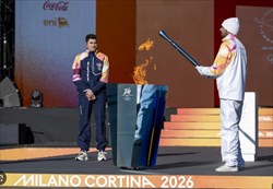 یوتا ۲۰۳۴ در میلان؛ حضور رسمی میزبان آینده در مسیر مشعل المپیک